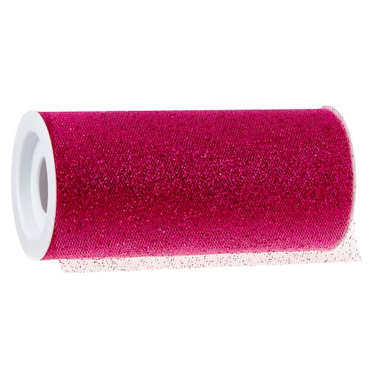 24 Pack: 6" x 10yd. Glitter Tulle by Celebrate It® Occasions